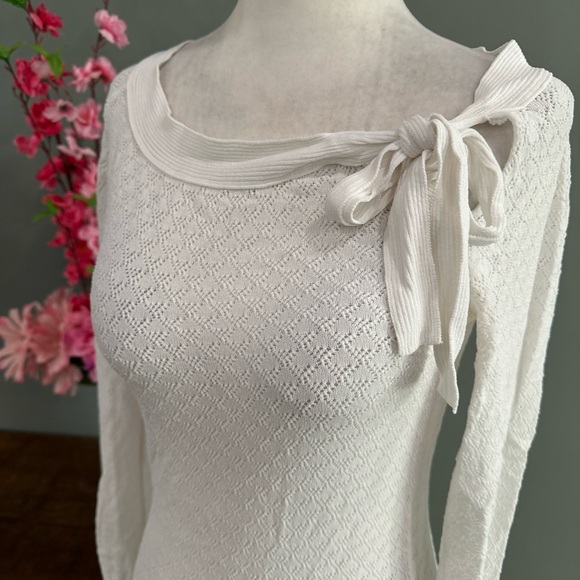 Kenzie Long Sleeve Top with Tie Up - Picture 2 of 10